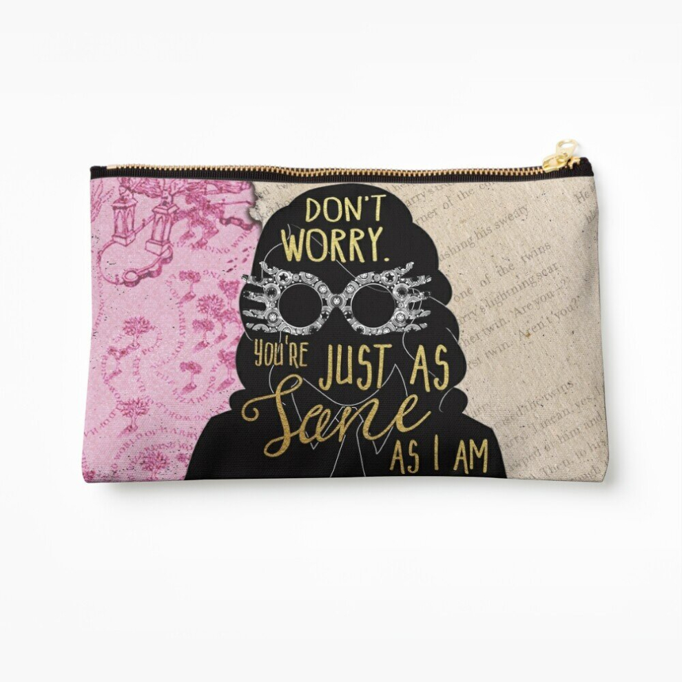 Whibos Makeup Bag Luna - Sane Cosmetic Organizer Tyvek Paper Bags Zipper Pouch