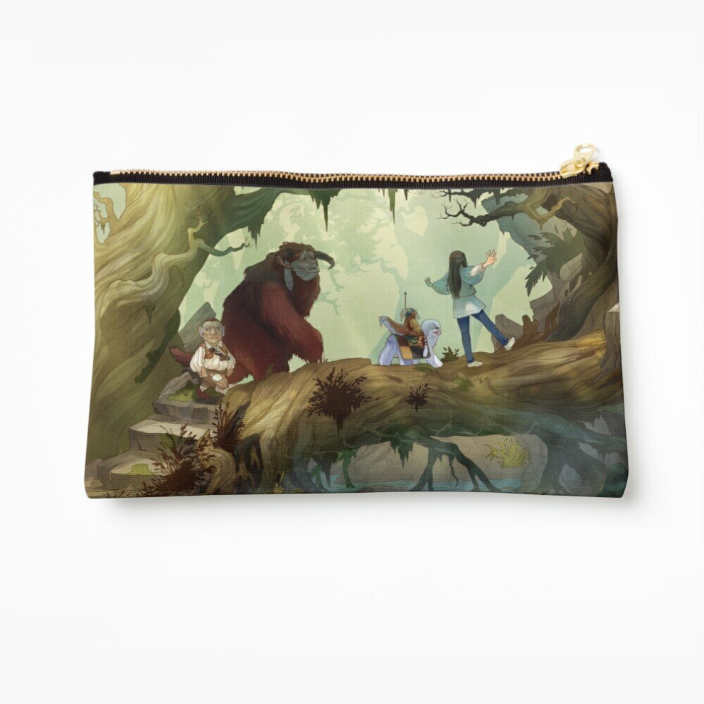 Whibos Makeup Bag Labyrinth Cosmetic Organizer Tyvek Paper Bags Zipper Pouch