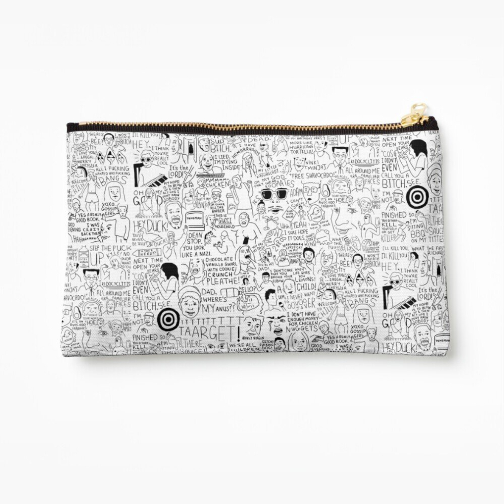 Whibos Makeup Bag An Ultimate Vine Compilation But Instead Of A Video Its Just Terribly Drawn Cosmetic Organizer Tyvek Paper Bags Zipper Pouch