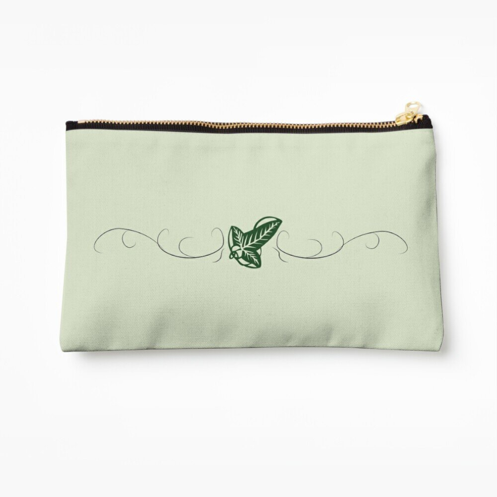 Whibos Makeup Bag Leaf Of Lorien Cosmetic Organizer Tyvek Paper Bags Zipper Pouch