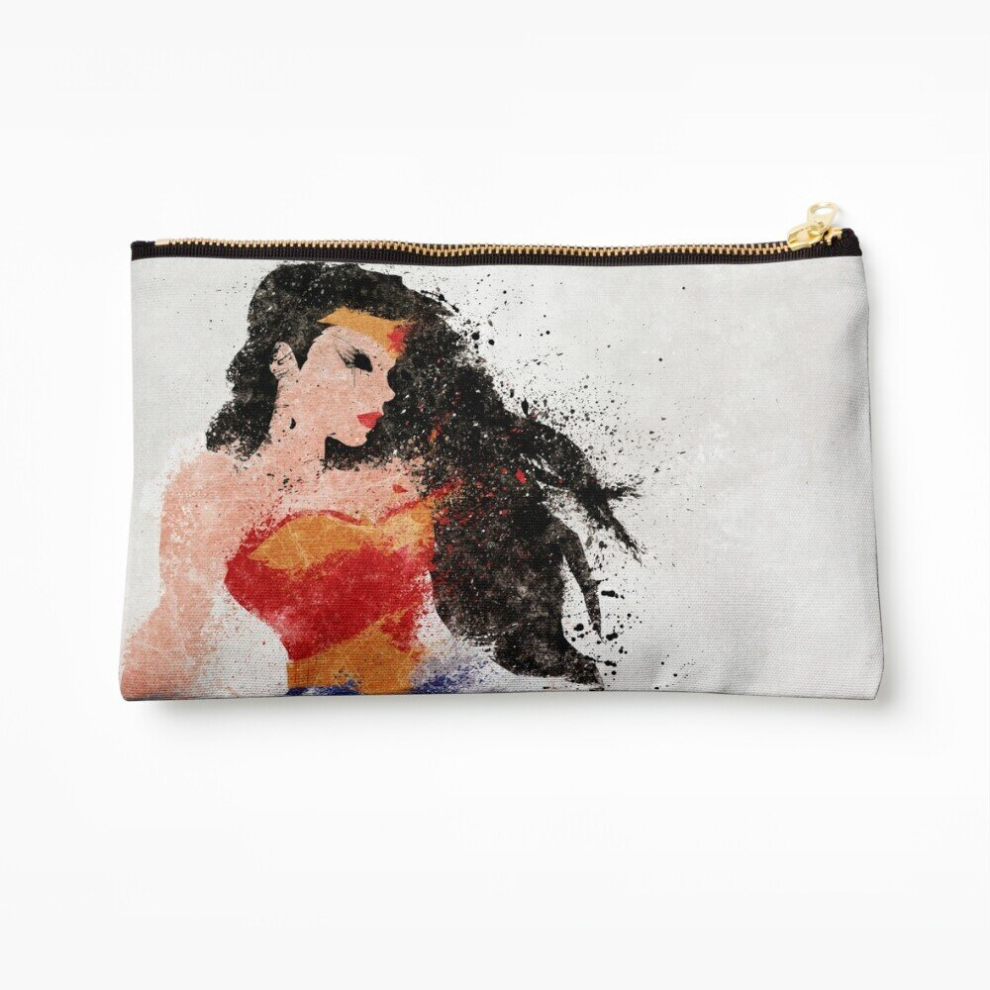 Whibos Makeup Bag Justice Cosmetic Organizer Tyvek Paper Bags Zipper Pouch