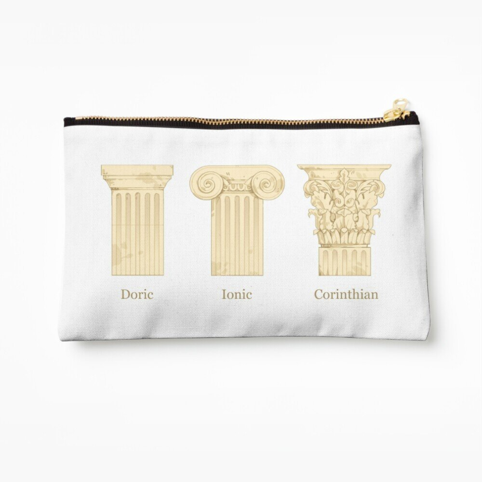 Whibos Makeup Bag Column Orders - Creme Cosmetic Organizer Tyvek Paper Bags Zipper Pouch