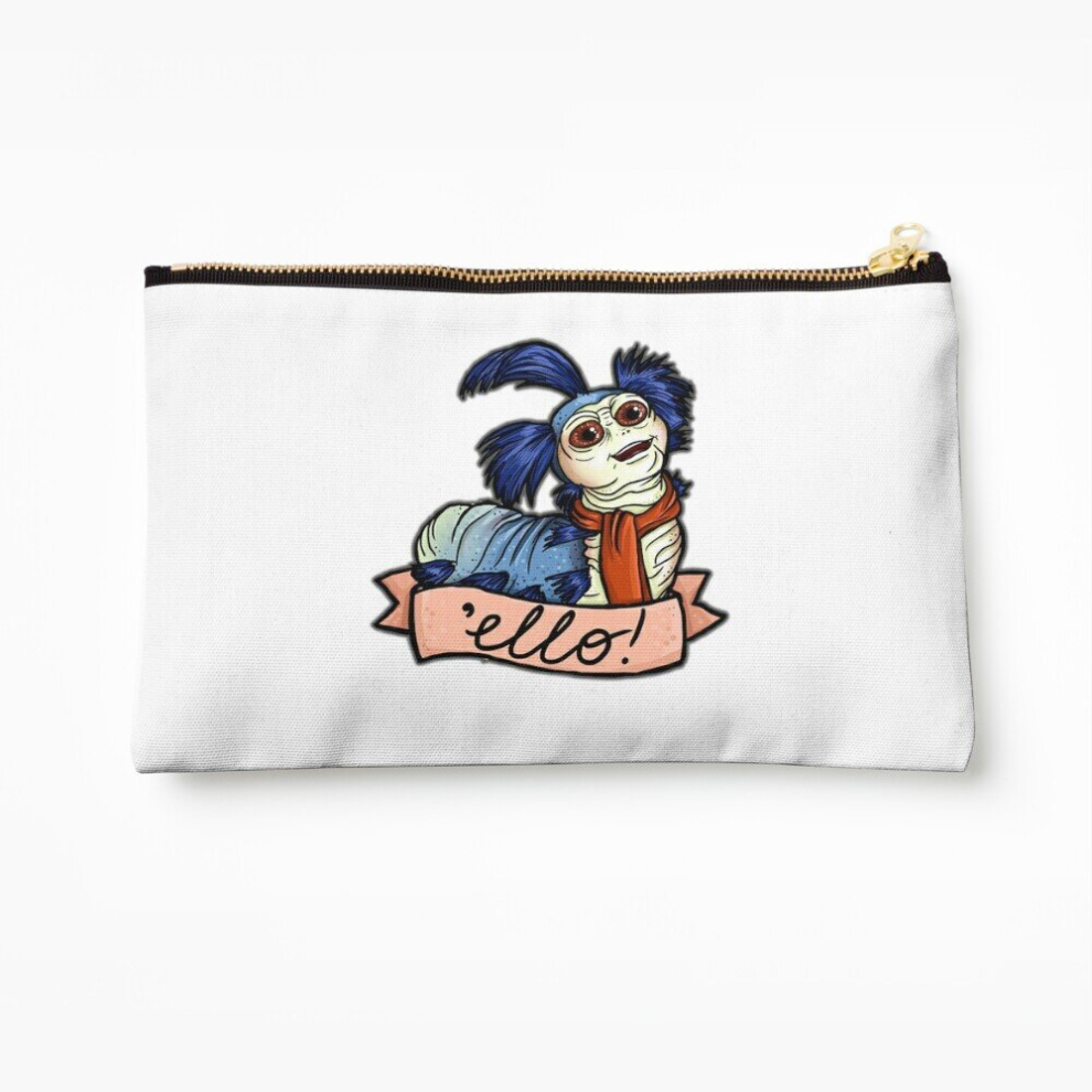 Whibos Makeup Bag Ello - Labyrinth Worm Cosmetic Organizer Tyvek Paper Bags Zipper Pouch