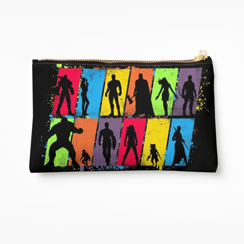 Whibos Makeup Bag Whatever It Takes - Superhero Shirt Cosmetic Organizer Tyvek Paper Bags Zipper Pouch