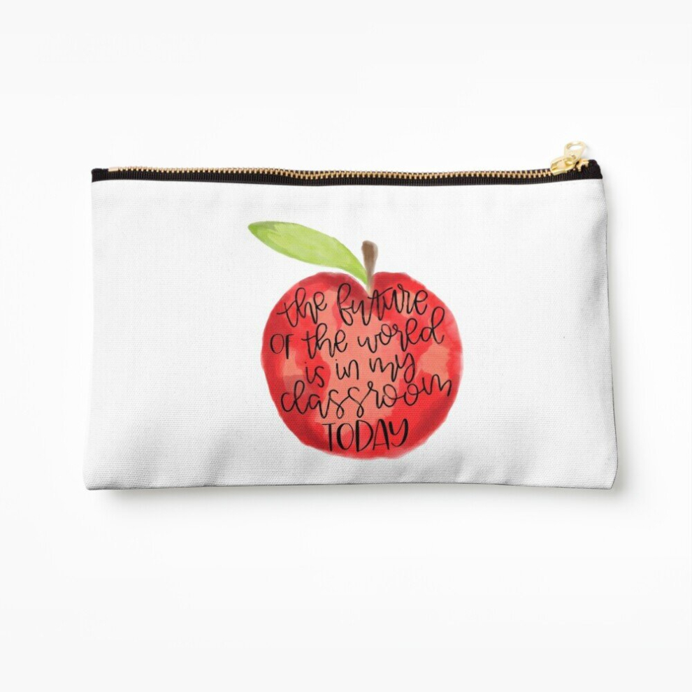 Whibos Makeup Bag Teacher Quote Cosmetic Organizer Tyvek Paper Bags Zipper Pouch