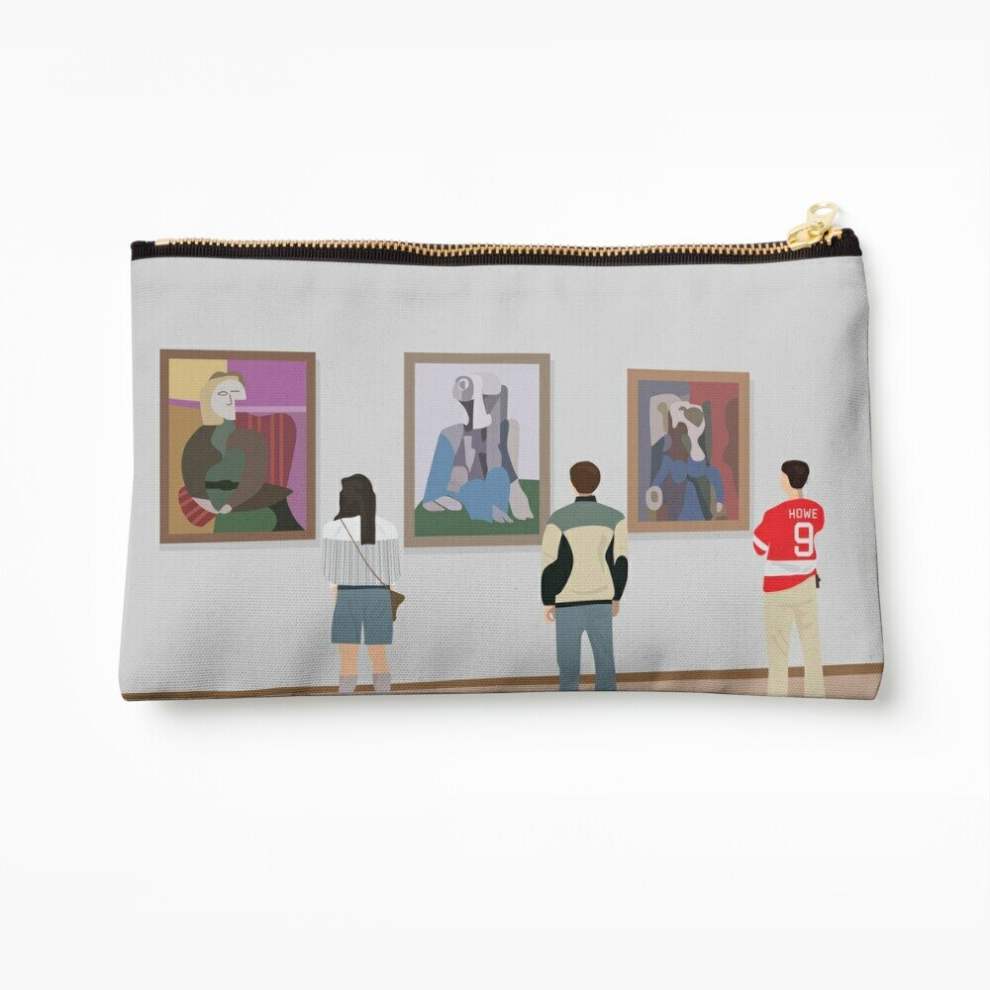 Whibos Makeup Bag Ferris Bueller Cosmetic Organizer Tyvek Paper Bags Zipper Pouch