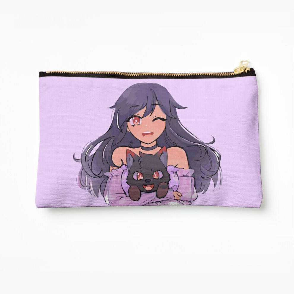Whibos Makeup Bag Aphmau With Aaron Dog Cosmetic Organizer Tyvek Paper Bags Zipper Pouch