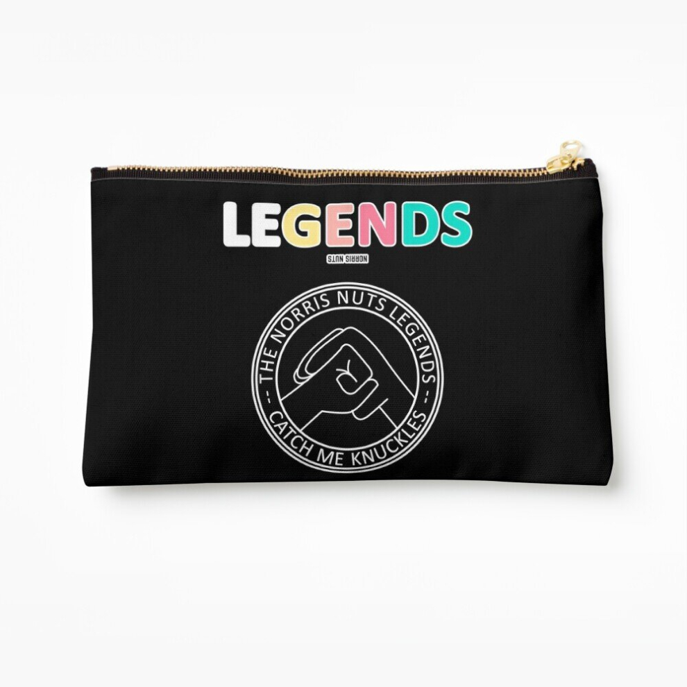 Whibos Makeup Bag Norris Nuts Legends - Catch Me Knuckles Cosmetic Organizer Tyvek Paper Bags Zipper Pouch