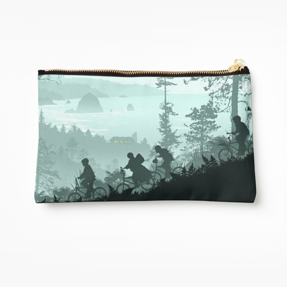Whibos Makeup Bag Goonies Never Say Die Cosmetic Organizer Tyvek Paper Bags Zipper Pouch