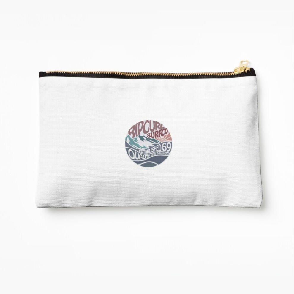 Whibos Makeup Bag Rip Curl Surf Vintage Cosmetic Organizer Tyvek Paper Bags Zipper Pouch