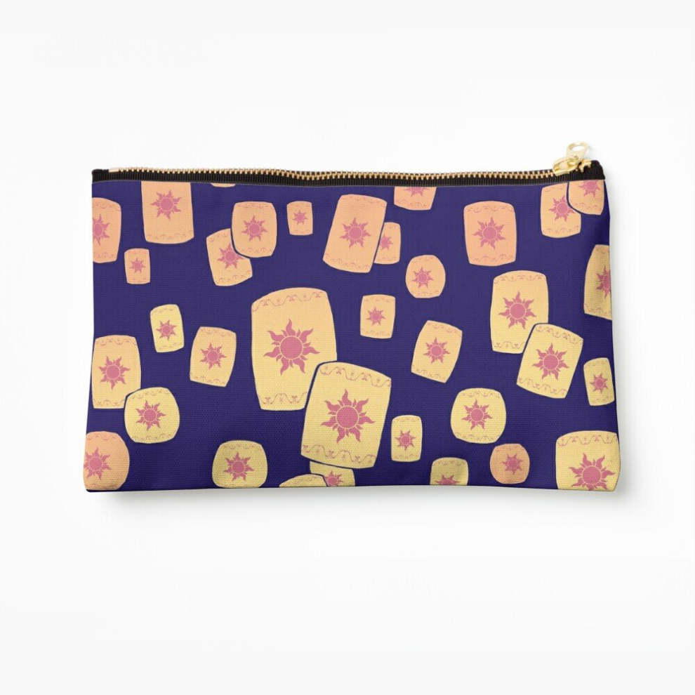 Whibos Makeup Bag Floating Lanterns Gleam Cosmetic Organizer Tyvek Paper Bags Zipper Pouch
