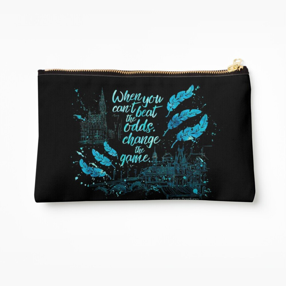 Whibos Makeup Bag When You Can't Beat The Odds, Change The Game. Kaz Brekker. Six Of Crows. Cosmetic Organizer Tyvek Paper Bags Zipper Pouch