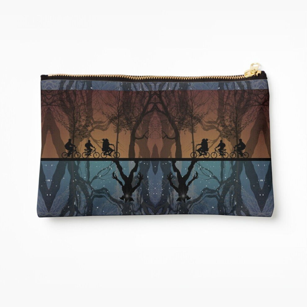 Whibos Makeup Bag Stranger Things Cosmetic Organizer Tyvek Paper Bags Zipper Pouch