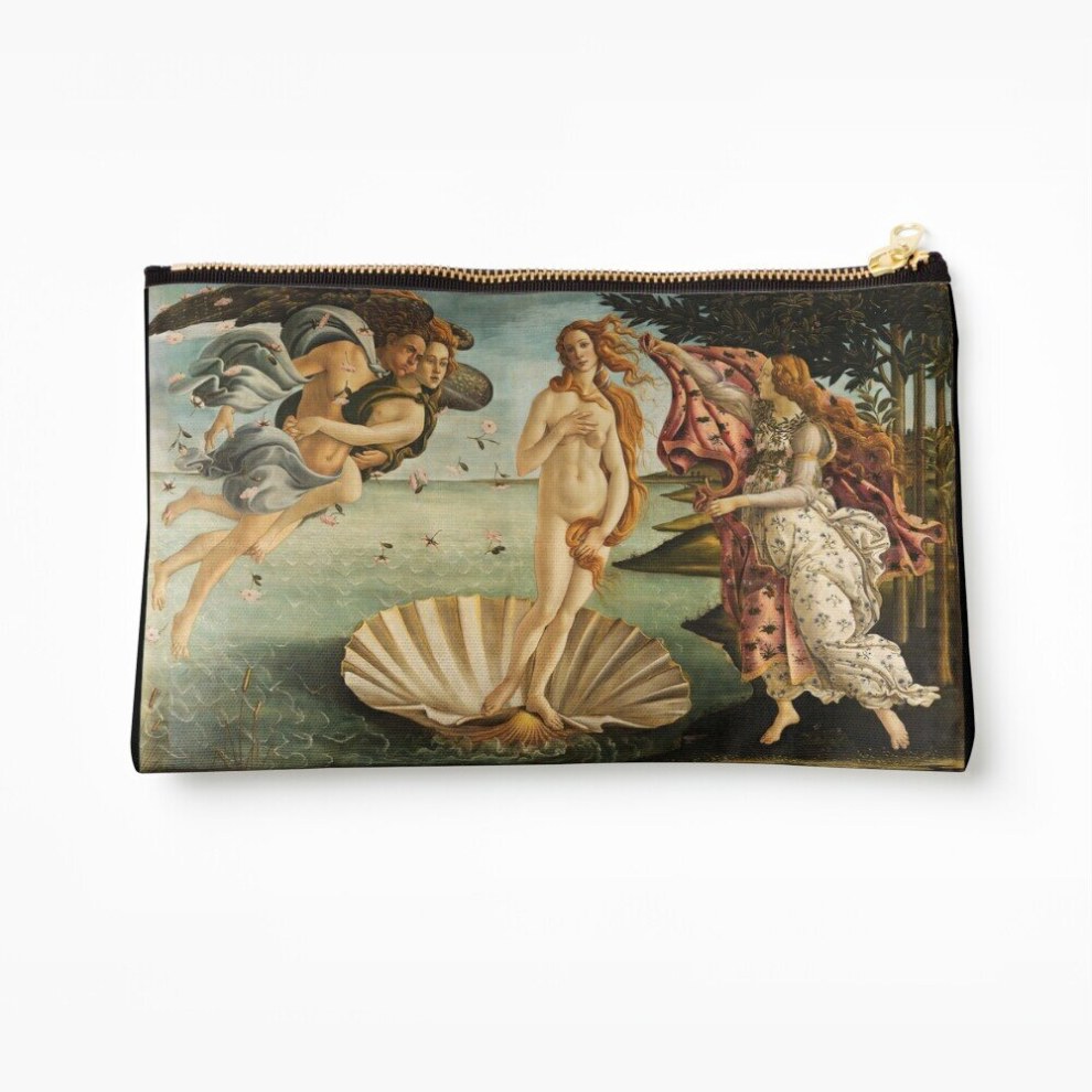 Whibos Makeup Bag The Birth Of Venus Cosmetic Organizer Tyvek Paper Bags Zipper Pouch
