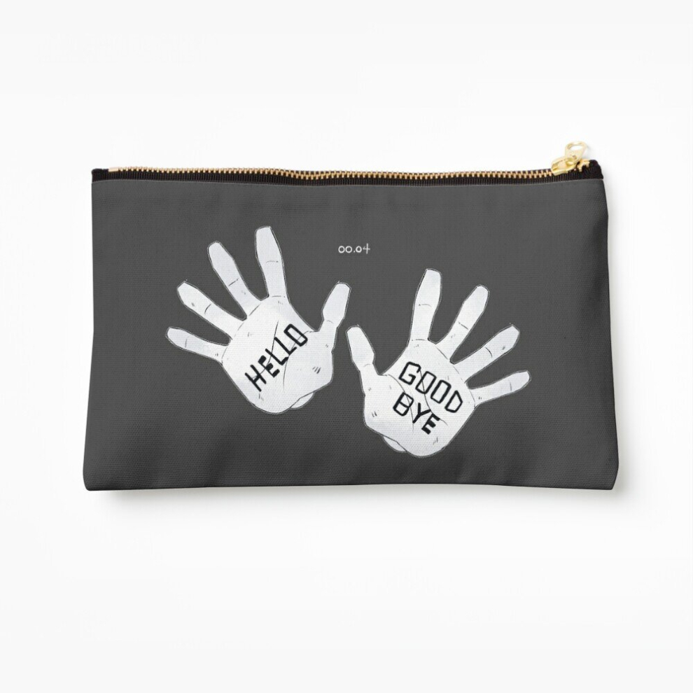 Whibos Makeup Bag Umbrella Academy - Klaus Hands Cosmetic Organizer Tyvek Paper Bags Zipper Pouch
