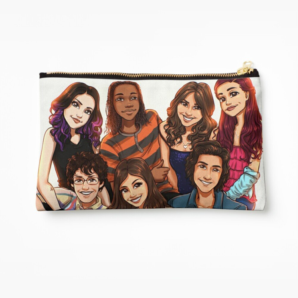 Whibos Makeup Bag Victorious Cast Cosmetic Organizer Tyvek Paper Bags Zipper Pouch