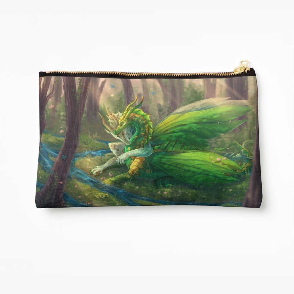Whibos Makeup Bag Wings Of Fire - Sundew And Willow Cosmetic Organizer Tyvek Paper Bags Zipper Pouch