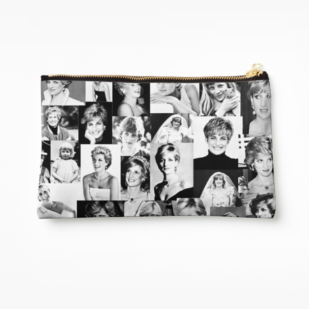 Whibos Makeup Bag Lady Diana Cosmetic Organizer Tyvek Paper Bags Zipper Pouch