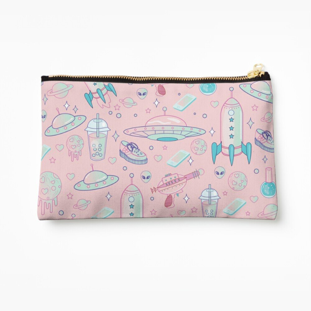 Whibos Makeup Bag Babe Pattern Cosmetic Organizer Tyvek Paper Bags Zipper Pouch