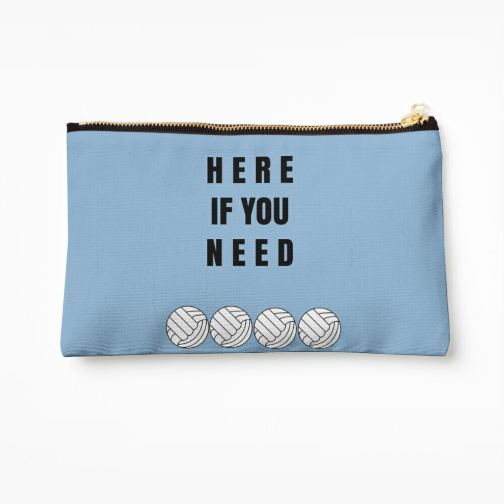 Whibos Light/Blue Makeup Bag Here If You Need Cosmetic Organizer Tyvek Paper Bags Zipper Pouch