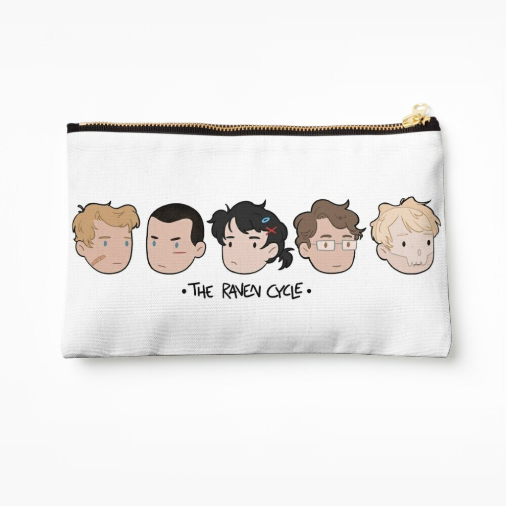 Whibos Makeup Bag Raven Boys Cosmetic Organizer Tyvek Paper Bags Zipper Pouch