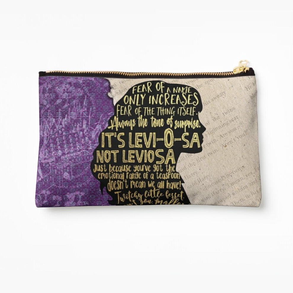Whibos Makeup Bag Hermione Character Cosmetic Organizer Tyvek Paper Bags Zipper Pouch