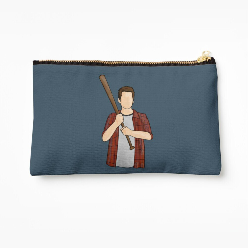 Whibos Makeup Bag The Boy With The Bat Cosmetic Organizer Tyvek Paper Bags Zipper Pouch