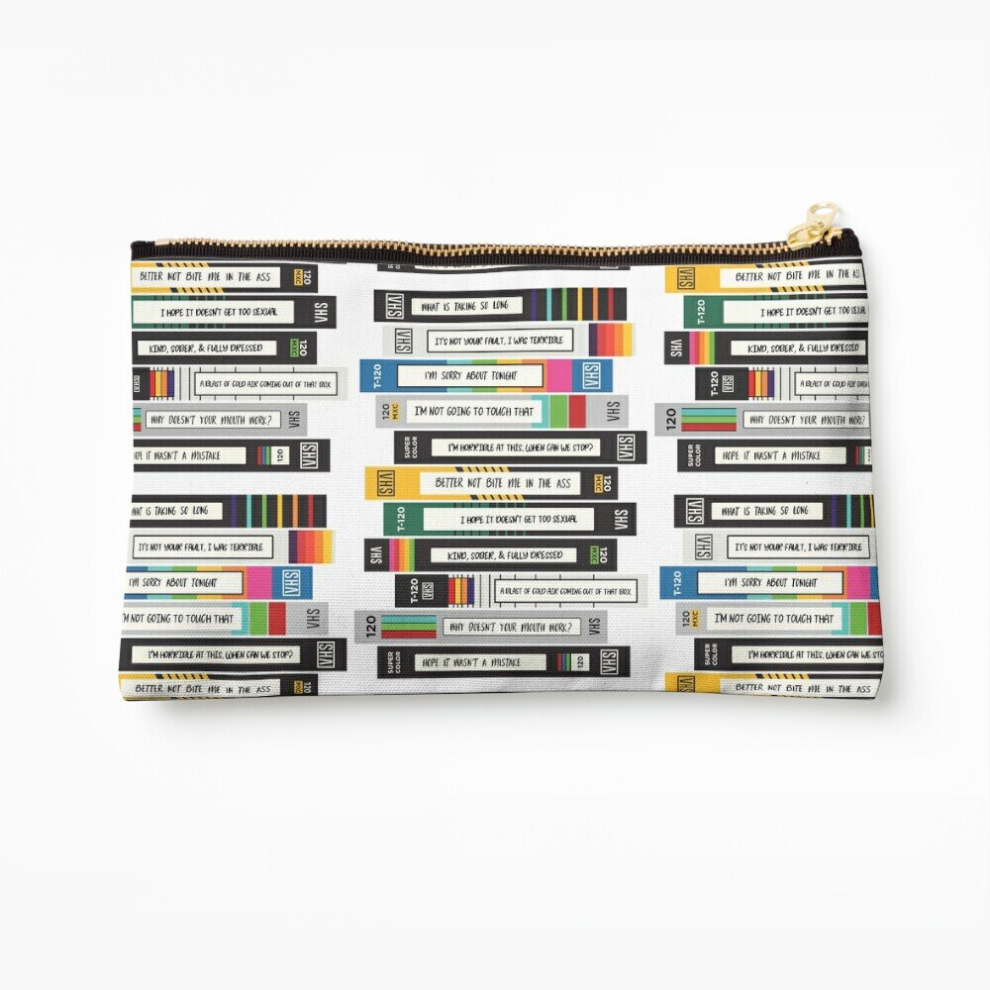 Whibos Makeup Bag Brooklyn Nine-Nine Sex Tapes Cosmetic Organizer Tyvek Paper Bags Zipper Pouch