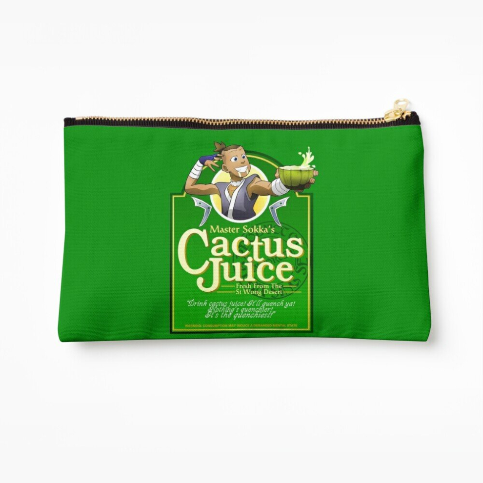 Whibos Makeup Bag Master Sokka's Cactus Juice Cosmetic Organizer Tyvek Paper Bags Zipper Pouch