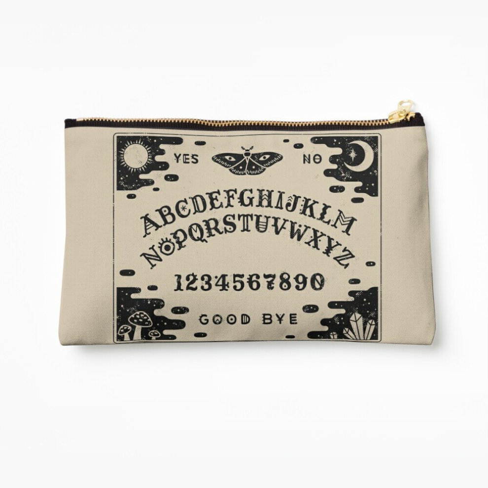 Whibos Makeup Bag Spirit Board Cosmetic Organizer Tyvek Paper Bags Zipper Pouch