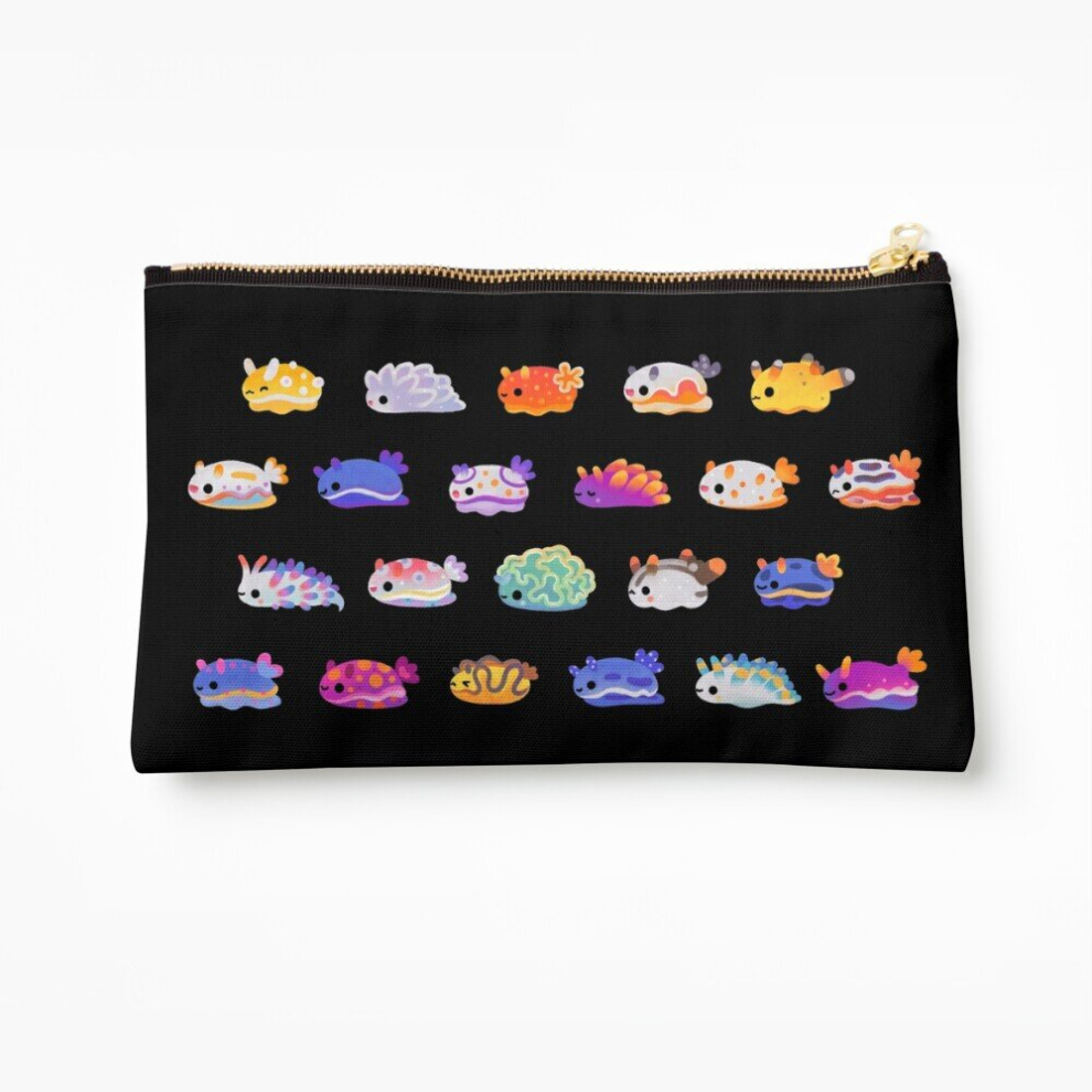 Whibos Makeup Bag Sea Slug Day Cosmetic Organizer Tyvek Paper Bags Zipper Pouch