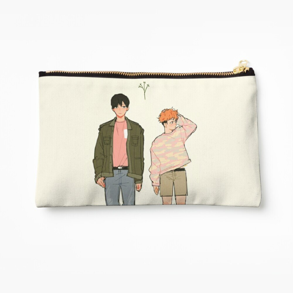 Whibos Makeup Bag Pastel Kagehina Cosmetic Organizer Tyvek Paper Bags Zipper Pouch