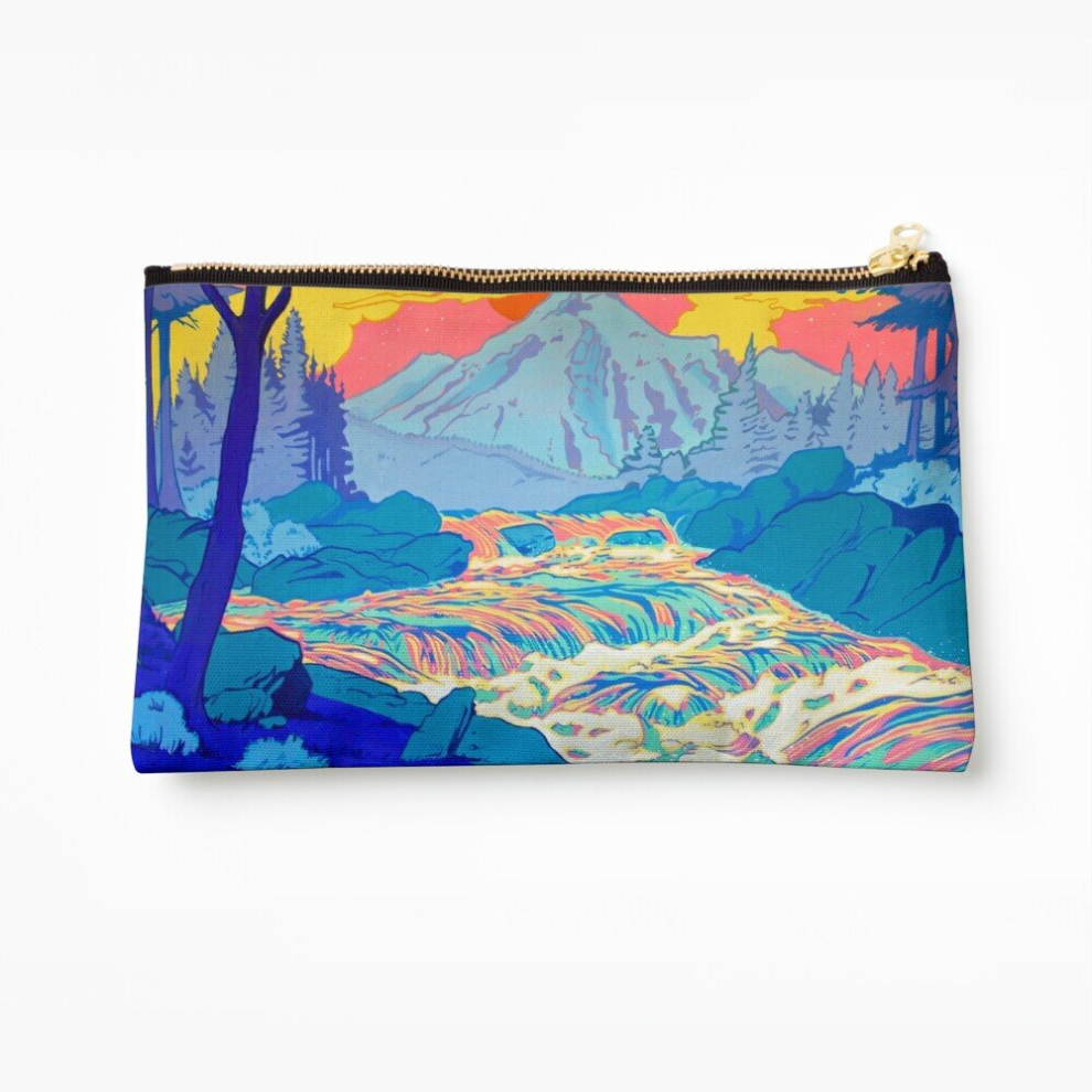 Whibos Makeup Bag River Cosmetic Organizer Tyvek Paper Bags Zipper Pouch
