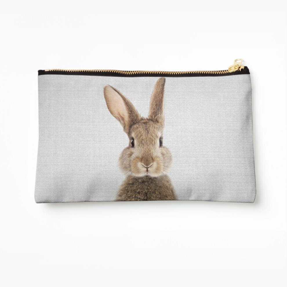 Whibos Makeup Bag Rabbit - Colorful Cosmetic Organizer Tyvek Paper Bags Zipper Pouch
