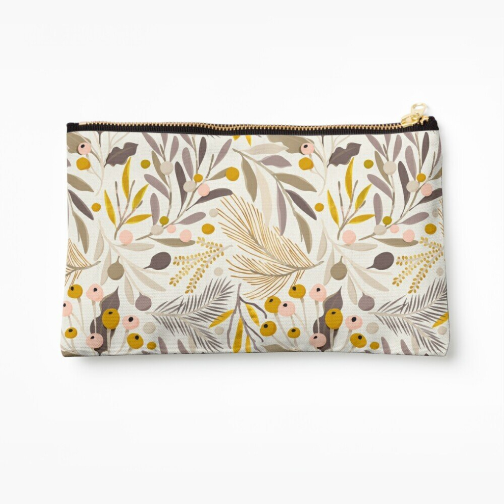 Whibos Makeup Bag Serenity Cosmetic Organizer Tyvek Paper Bags Zipper Pouch