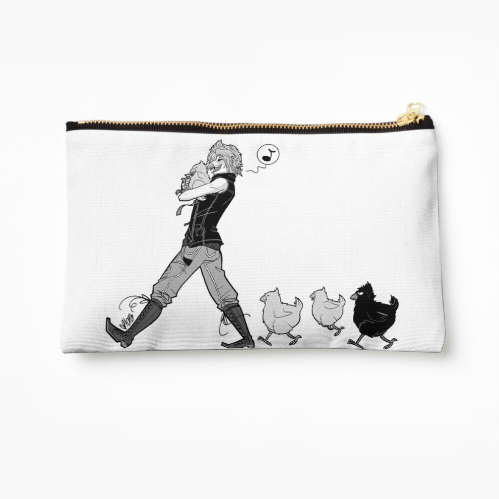 Whibos Makeup Bag Inking In October - Prom And Some Feathered Friends Cosmetic Organizer Tyvek Paper Bags Zipper Pouch