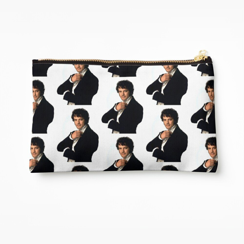 Whibos Makeup Bag Colin Firth As Mr Darcy In Pride Prejudice Cosmetic Organizer Tyvek Paper Bags Zipper Pouch