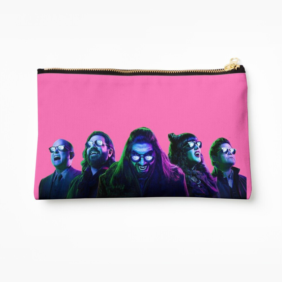 Whibos Makeup Bag Vampire Gang - Wwdits Cosmetic Organizer Tyvek Paper Bags Zipper Pouch