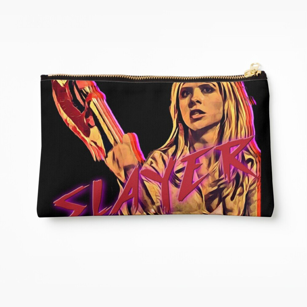 Whibos Makeup Bag Buffy - The Slayer Cosmetic Organizer Tyvek Paper Bags Zipper Pouch