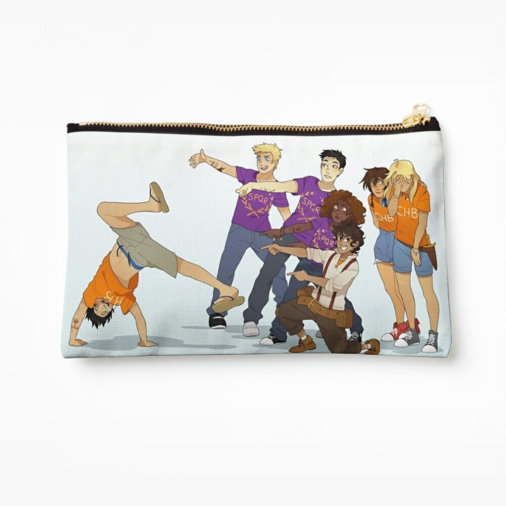 Whibos Makeup Bag Demigod Squad Cosmetic Organizer Tyvek Paper Bags Zipper Pouch