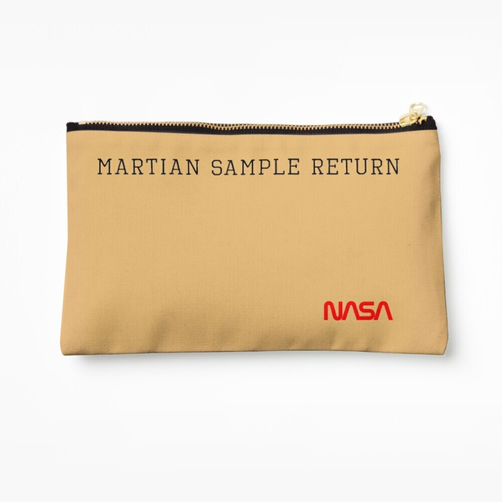 Whibos Makeup Bag Martian Sample Return Pouch Cosmetic Organizer Tyvek Paper Bags Zipper Pouch