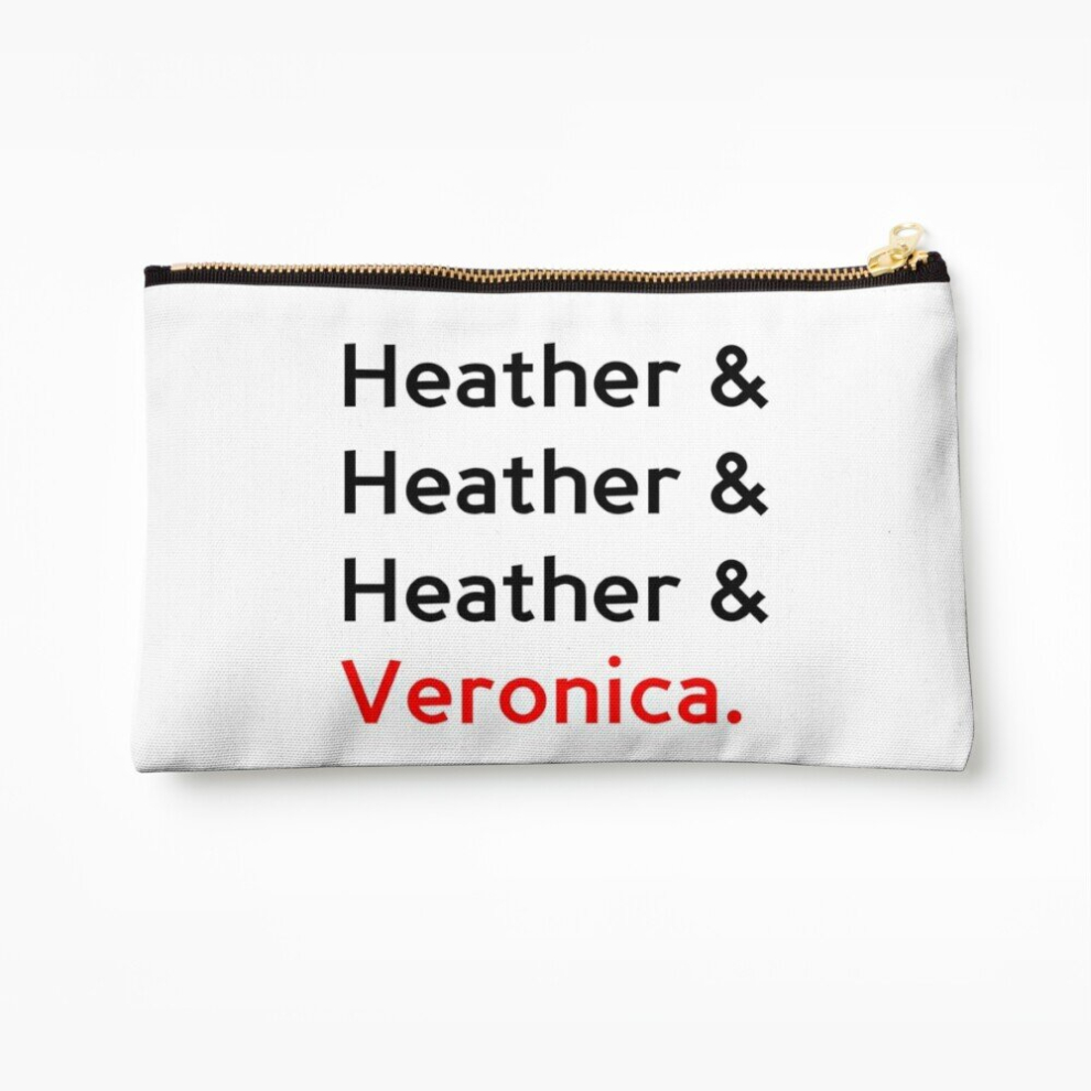 Whibos Makeup Bag Heathers Cosmetic Organizer Tyvek Paper Bags Zipper Pouch