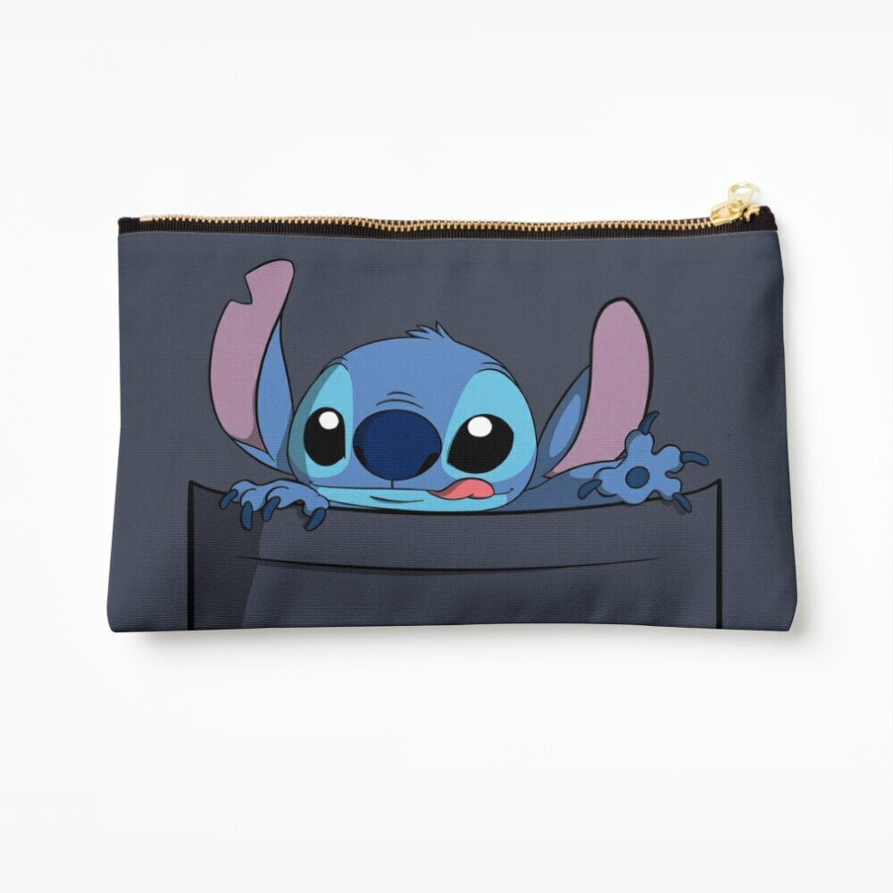 Whibos Makeup Bag Stitch Cosmetic Organizer Tyvek Paper Bags Zipper Pouch