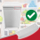 SPARES2GO Universal Replacement Fridge Freezer Handgrip Door Handle (White, 145mm) 2