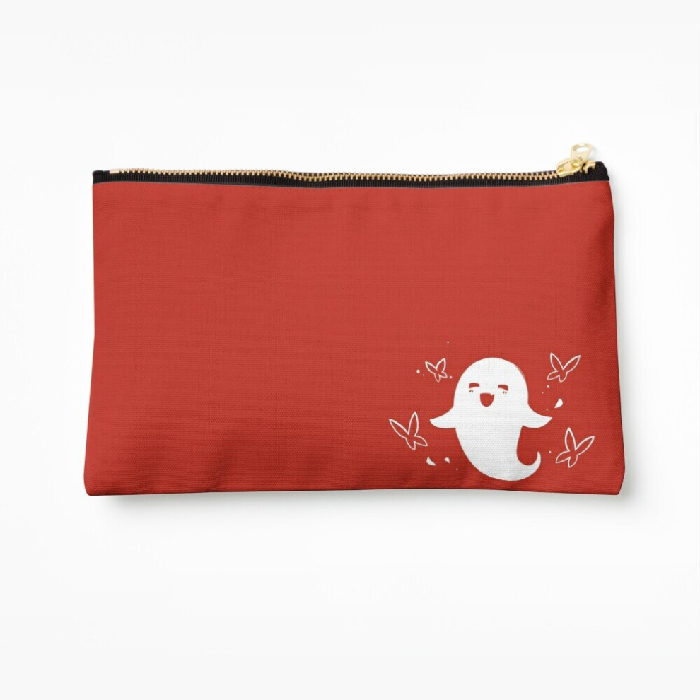 Whibos Makeup Bag Hu Tao's Ghost Cosmetic Organizer Tyvek Paper Bags Zipper Pouch