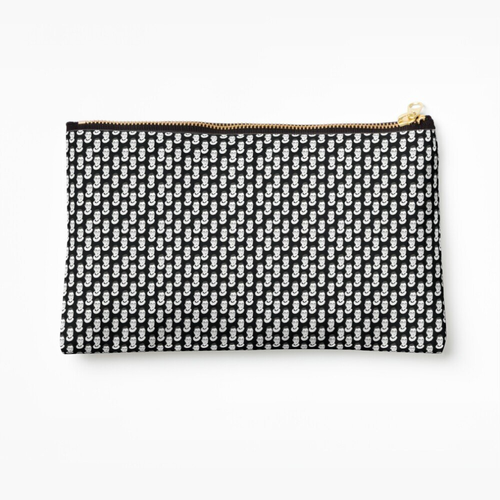 Whibos Black/White Makeup Bag Ruth Bader Ginsburg And Cosmetic Organizer Tyvek Paper Bags Zipper Pouch