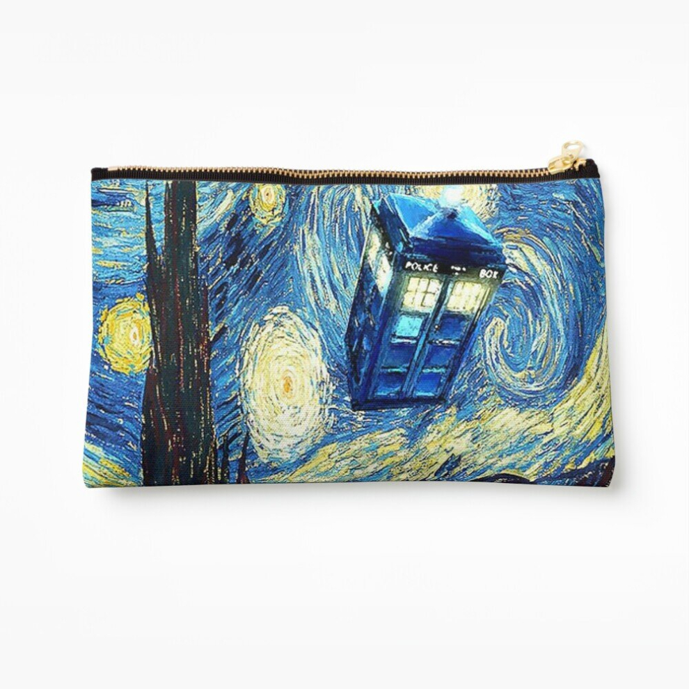 Whibos Makeup Bag Van Gogh Cosmetic Organizer Tyvek Paper Bags Zipper Pouch