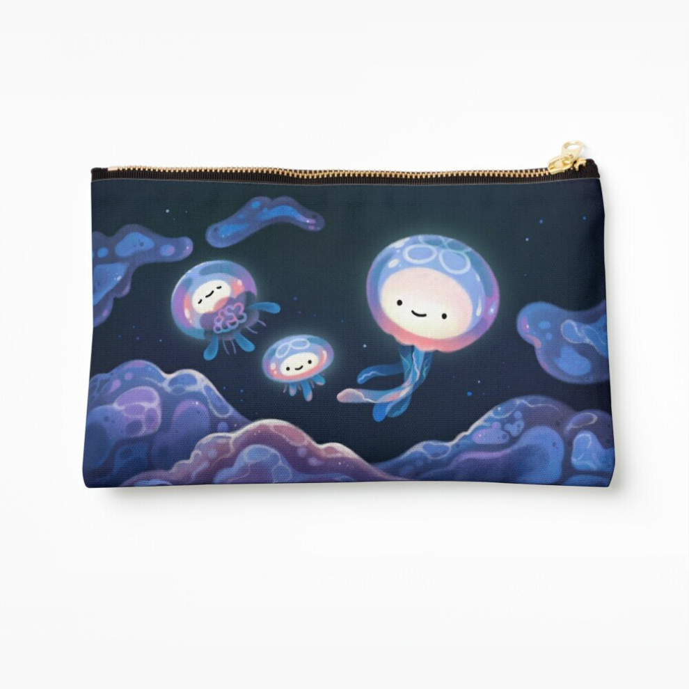 Whibos Makeup Bag Full Moons Cosmetic Organizer Tyvek Paper Bags Zipper Pouch