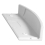SPARES2GO Universal Replacement Fridge Freezer Handgrip Door Handle (White, 145mm) 5