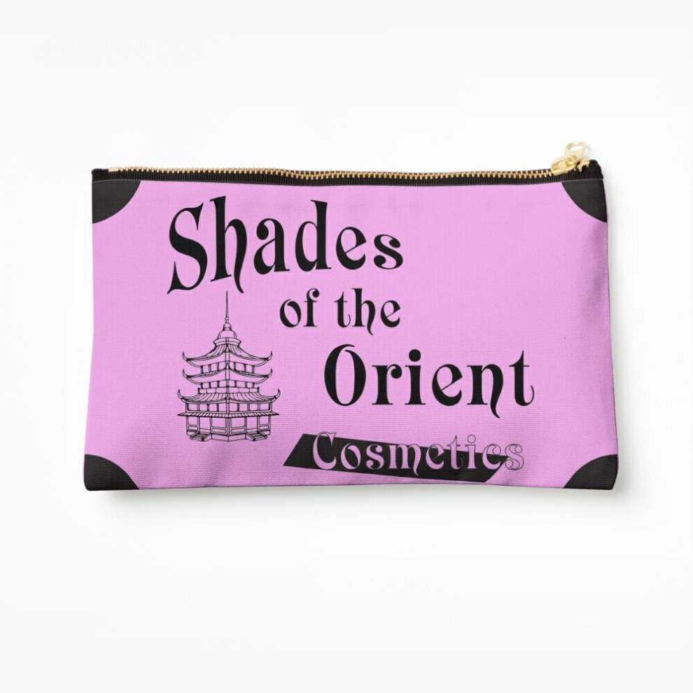 Whibos Makeup Bag Shades Of The Orient Cosmetics Cosmetic Organizer Tyvek Paper Bags Zipper Pouch